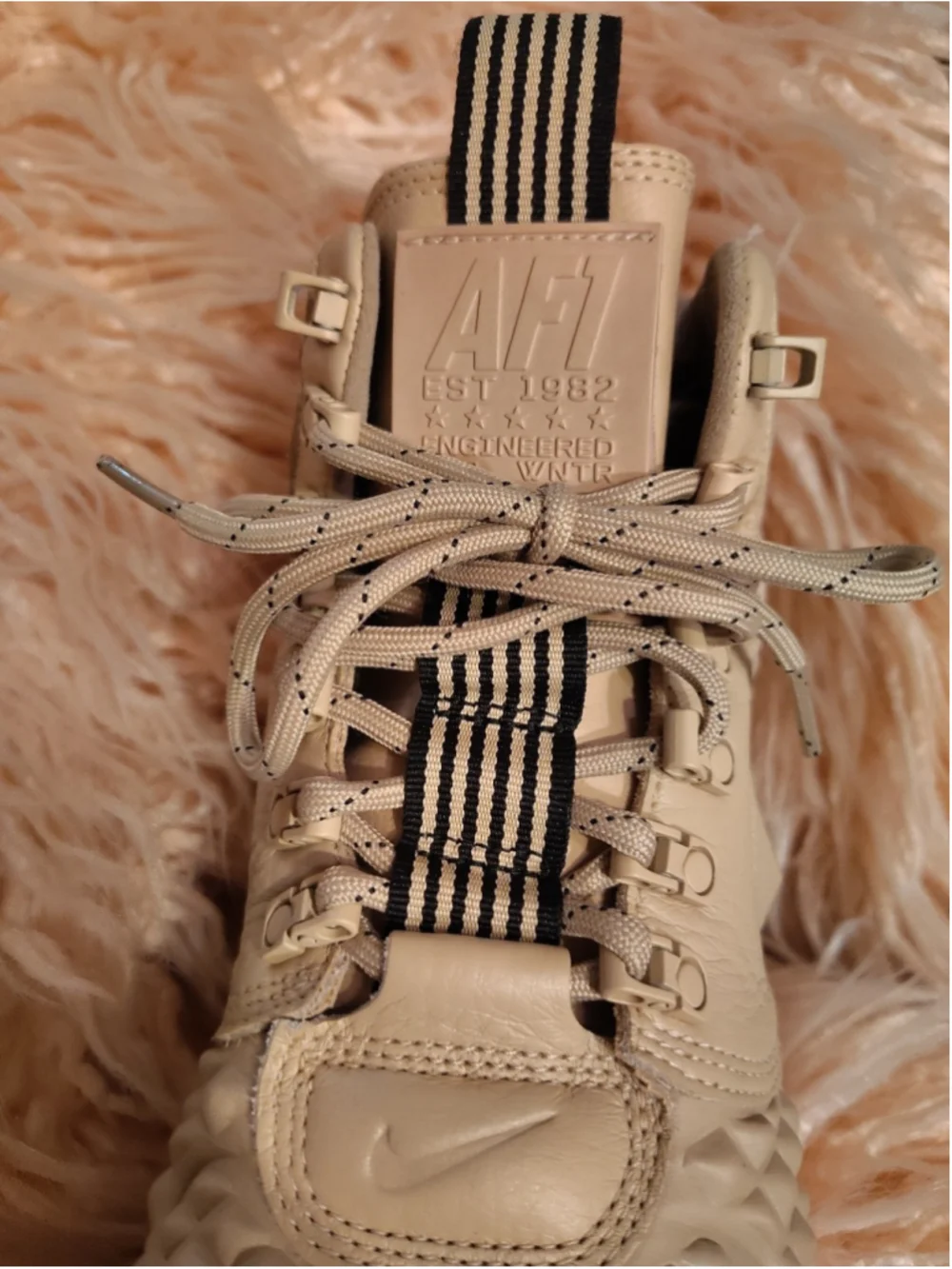 NIKE LF1 DUCKBOOT '17 WATER SHIELD LINEN/LINEN-KHAKI SIZE MEN'S 9 [916682-201]